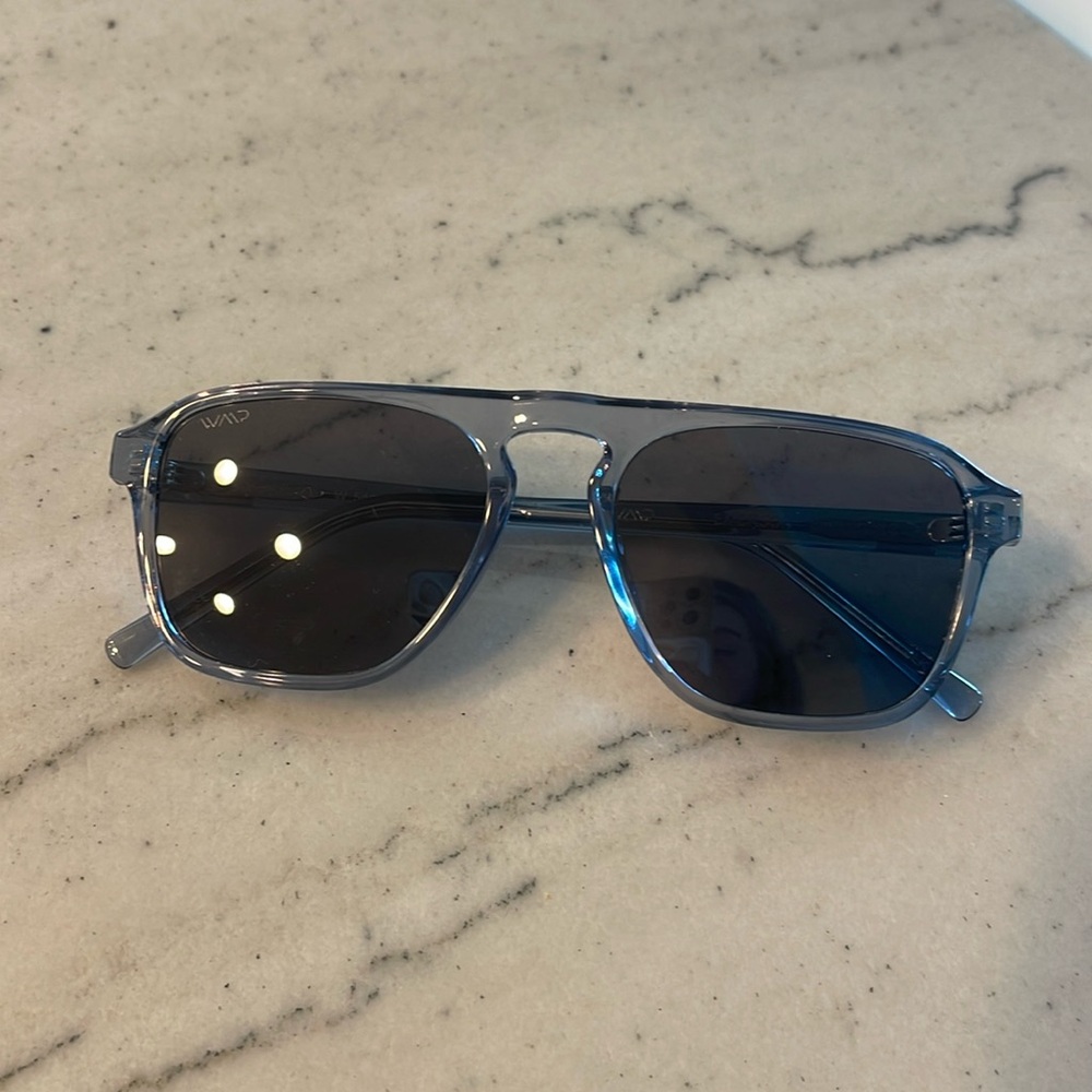 Polarized Blue/Gray shade sunglasses